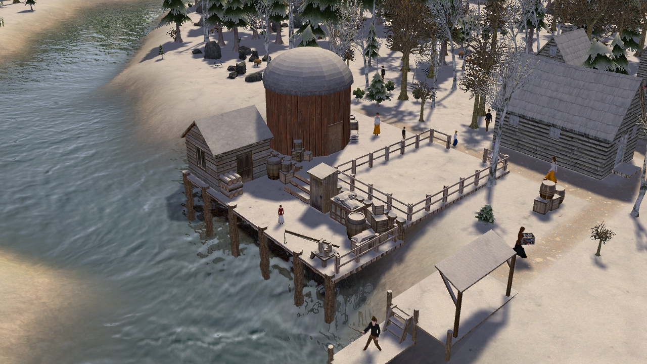 Small Port - Banished Mods